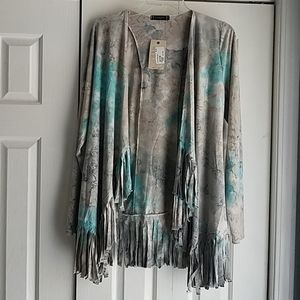 T Party Fashion Tye Dye Cover Up